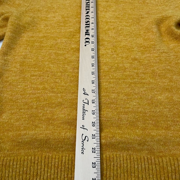 Scotch & Soda Men's Mustard Crewneck Sweater - Picture 10 of 14